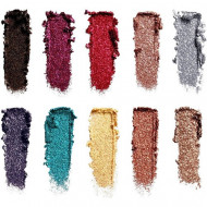 Paleta Glitter 10 Farduri, NYX Professional Makeup, Glitter Goals
