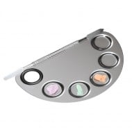 Paleta mixare machiaj din inox, PRO 03