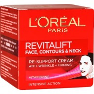 Crema antirid de zi Loreal Revitalift fata, contur si gat