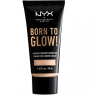 Fond de ten luminos, NYX Professional Makeup, Born To Glow, Naturally Radiant, 1.5 Fair, 30 ml