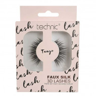 Gene false, Technic, Faux Silk 3D Lashes, Tango, Adeziv inclus