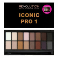 Paleta farduri de ochi Makeup Revolution Iconic Pro 1, 16 Culori