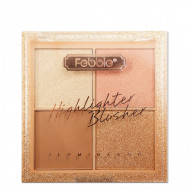 Paleta Iluminatoare Febble Highlighter Blusher