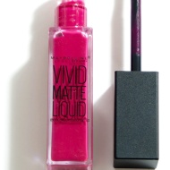 Ruj de Buze Lichid Mat, Maybelline, Vivid Matte, 30 Fuchsia Ecstasy, 8 ml