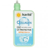 Ser de fata cu protectie solara, Karite, Collagen, SPF 60, Protectie ridicata, 60 ml