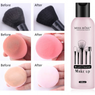 Solutie curatare pensule machiaj Miss Rose Brush Cleaner Make Up, 120 ml