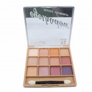 Paleta farduri de ochi, Gulflower, Eyeshadow Matte Shimmer, 12 culori, 01