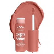 Ruj de Buze Lichid Mat, NYX Professional Makeup, Smooth Whip Matte, 22 Cheeks, 4 ml