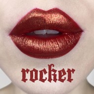 Ruj de buze metallic / glitter rezistent Kat Von D Everlasting Glimmer Veil Nuanta Rocker