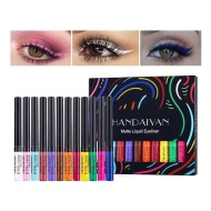 Set 12 Tusuri de Ochi Colorate, Handaiyan, Matte Eyeliner, A