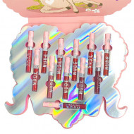 Set rujuri de buze Iman Of Noble, Nude Matte Lip Gloss, 12 culori