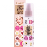 Spray Fixare Machiaj, Fata si Sprancene, Karite, Pink Attitude, 120 ml