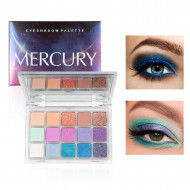 Trusa farduri de ochi Qibest, Mercury, 15 culori