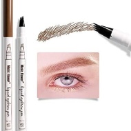 Creion Sprancene cu efect Microblading, Makeup, Fine Sketch Tattoo, Light Brown