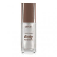 Iluminator Lichid Fata si Corp, Qibest, Body Shimmer Glow, 01, 40 ml