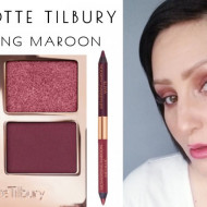 Paleta 4 fard pleoape Charlotte Tilbury Luxury Palette Mesmerising Maroon