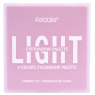 Paleta Farduri Pleoape, Febble, Light, 9 Culori, Pink