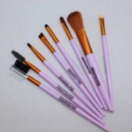 Pensule machiaj, Makeup Brush, 8 pensule Lila