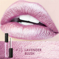 Ruj de buze metalic Focallure Lips Matte Metallic, Nuanta 23 Lavender Blush