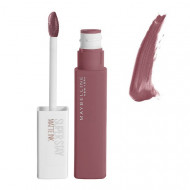 Ruj de buze rezistent la transfer, Maybelline, Superstay Matte Ink, 140 Soloist, 5 ml