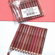 Set 12 creioane de buze Violet Waterproof Lip Liner