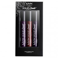 Set 3 Rujuri Lichide Mate, NYX Professional Makeup, Liquid Suede Cream, 10