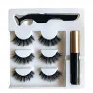 Set Gene False, Beauty Belongs To You Magnetic, Eyeliner Eyelash Suit, 24