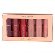 Set rujuri de buze Matte Lipstick, 6 culori