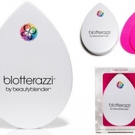 Beauty Blender Blotterazzi Set 2 buretei plati cosmetici + Trusa de protectie cu oglinda atasata