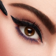 Creion de ochi retractabil, KIKO Milano, Lasting Precision, 2 capete, Negru