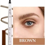 Creion Sprancene cu efect Microblading, Makeup, Fine Sketch Tattoo, Light Brown