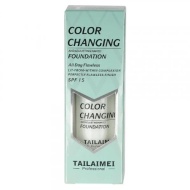 Fond de ten, Pentru Toate Tipurile de Ten, TLM, Color Changing, Green, 40 ml