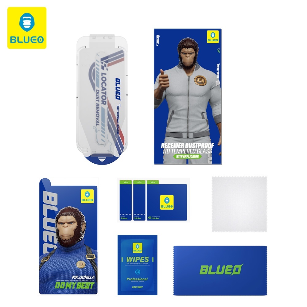 Folie telefon Blueo din Sticla securizata - Moboid.ro