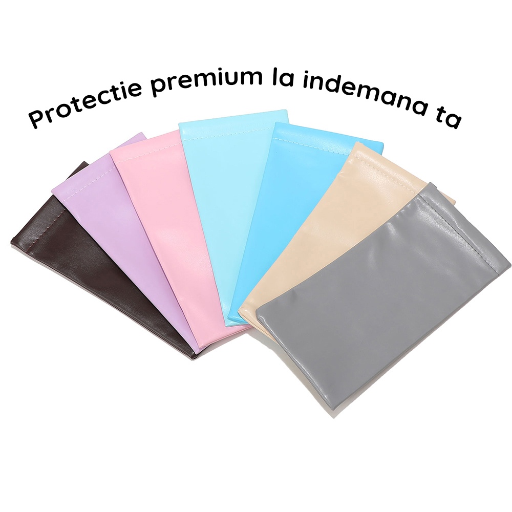 Etui ochelari Techsuit din Piele ecologica - Moboid.ro