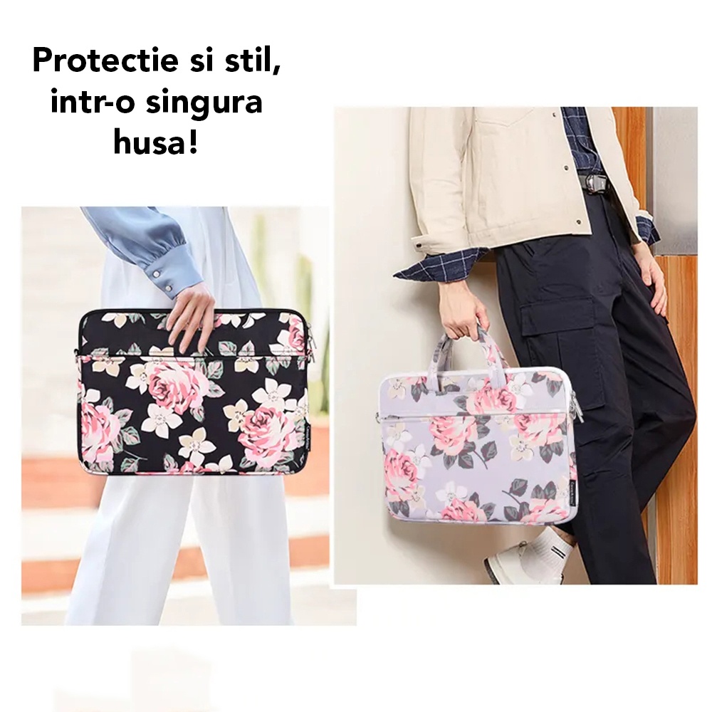 Geanta laptop CanvasArtisan din Poliester - Moboid.ro