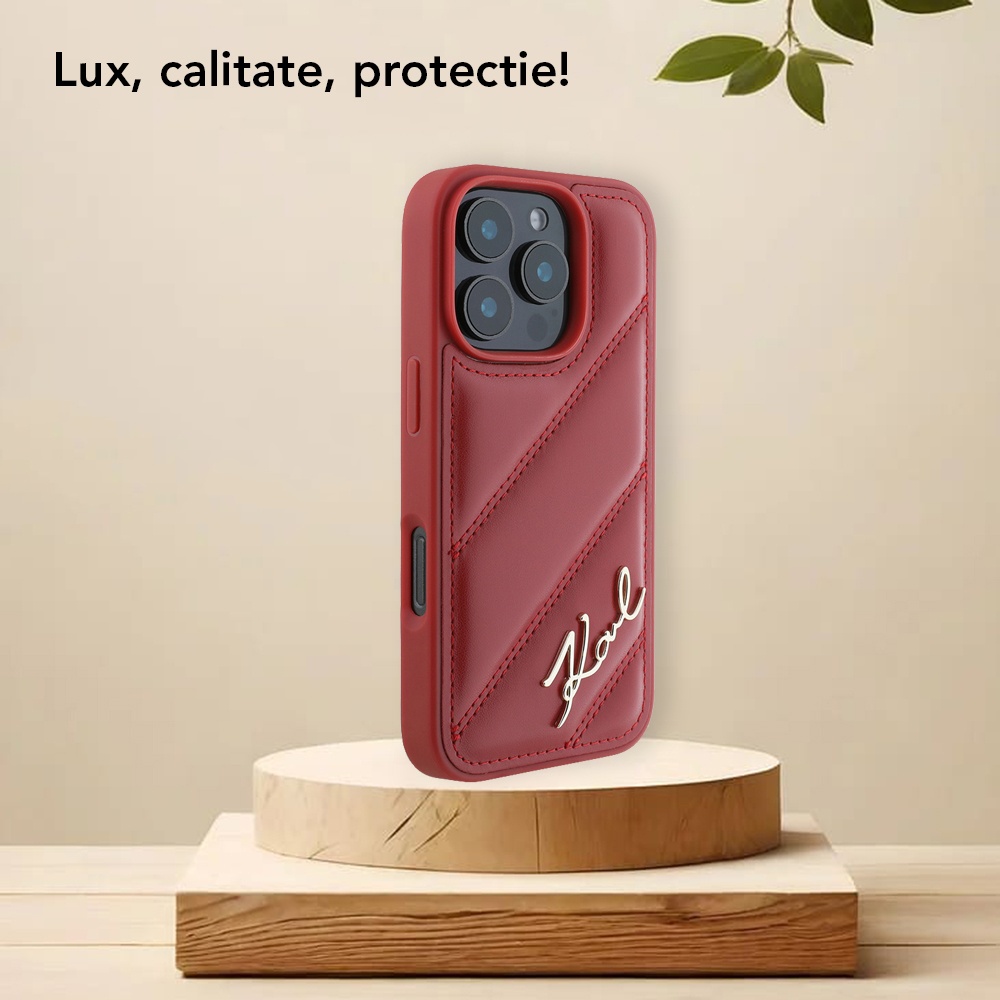 Husa telefon Karl Lagerfeld din Piele ecologica - Moboid.ro
