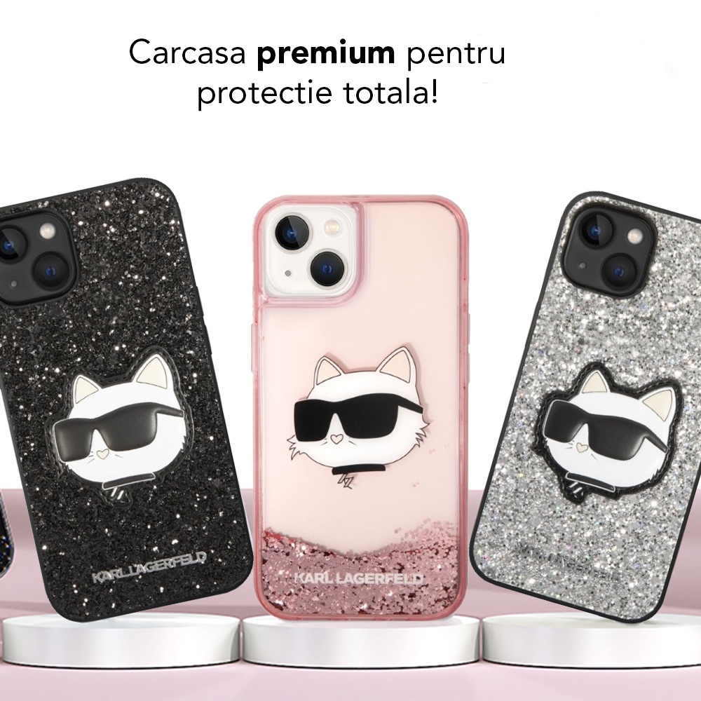 Husa telefon Karl Lagerfeld din Policarbonat - Moboid.ro