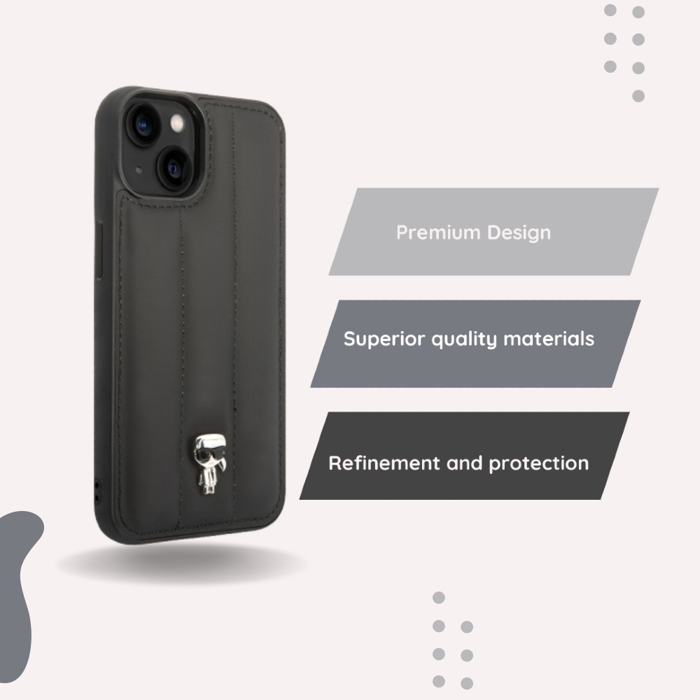 Husa telefon Karl Lagerfeld din Piele ecologica - Moboid.ro