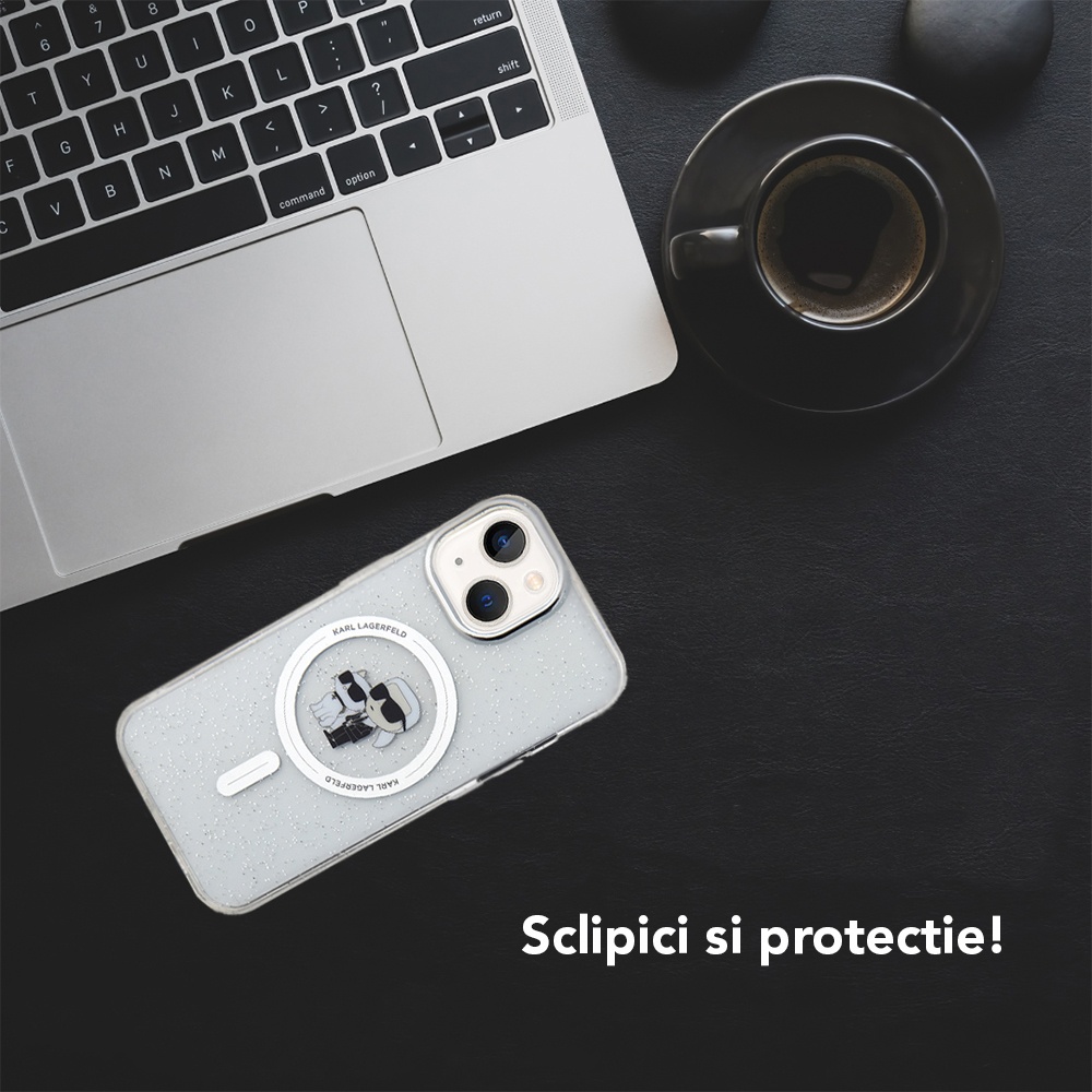 Husa telefon Karl Lagerfeld din Policarbonat - Moboid.ro