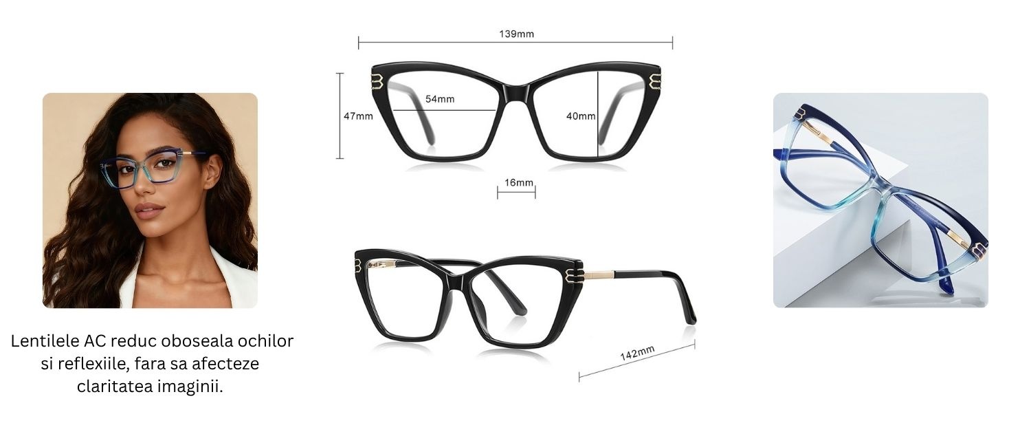 Ochelari protectie calculator Techsuit din TR90 - Moboid.ro