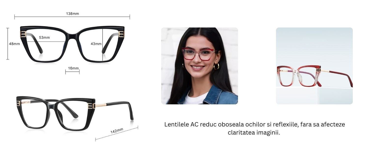 Ochelari protectie calculator Techsuit din Metal - Moboid.ro