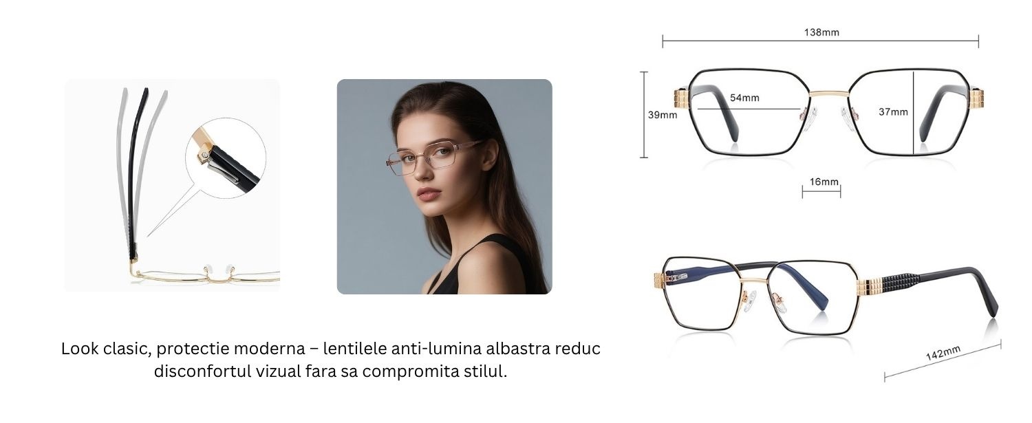 Ochelari protectie calculator Techsuit din TR90 - Moboid.ro