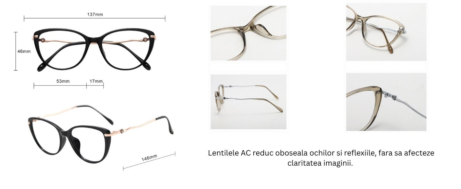 Ochelari protectie calculator Techsuit din TR90 - Moboid.ro