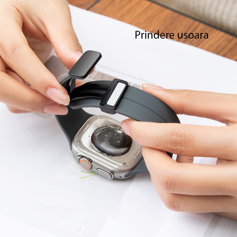 Curea smartwatch Techsuit din Metal - Moboid.ro