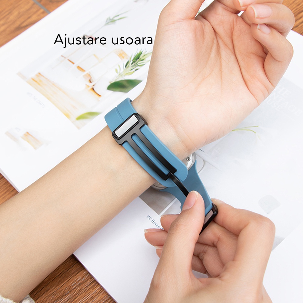 Curea smartwatch Techsuit din Metal - Moboid.ro