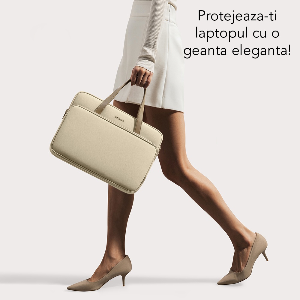 Geanta laptop Tomtoc din Nailon - Moboid.ro
