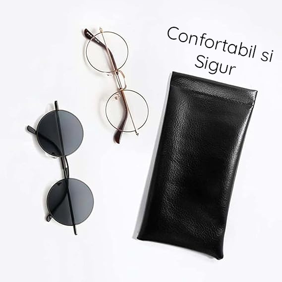 Etui ochelari Techsuit din Piele ecologica - Moboid.ro