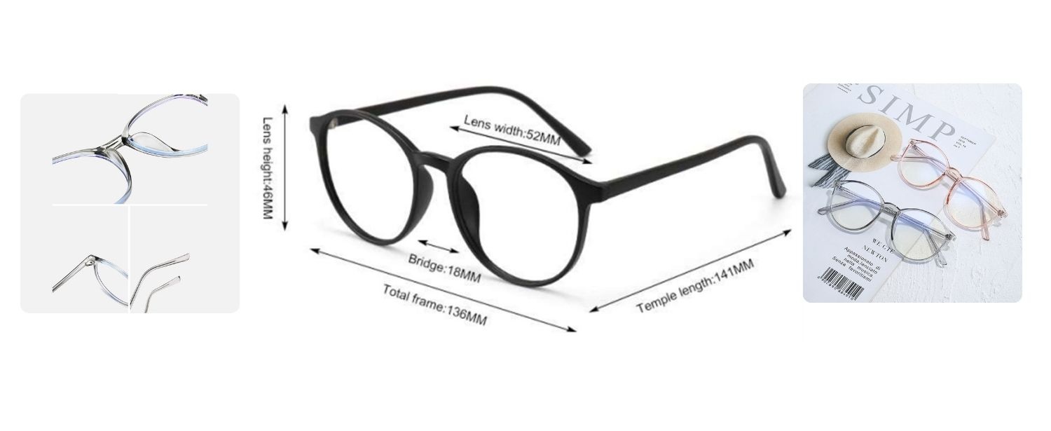 Ochelari protectie calculator Techsuit din TR90 - Moboid.ro