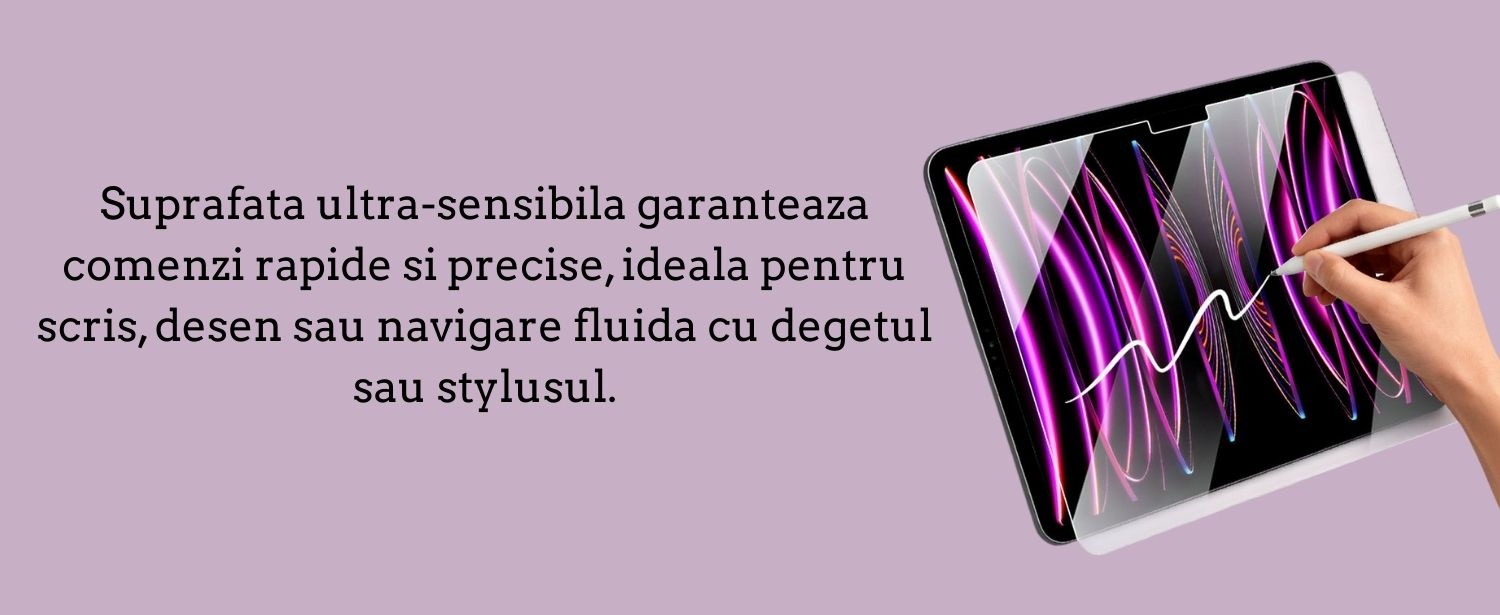 Folie tableta Techsuit din Sticla securizata - Moboid.ro