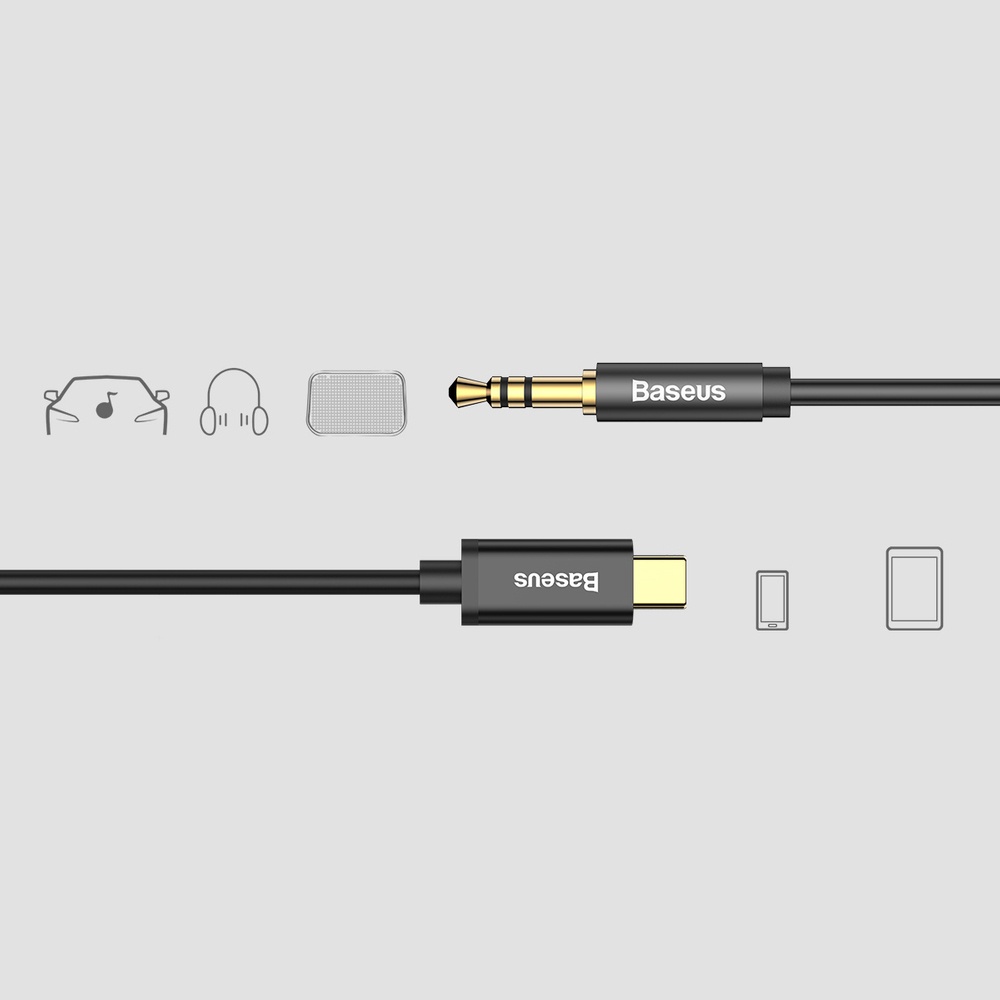 Cablu audio/video Baseus din Aluminiu - Moboid.ro
